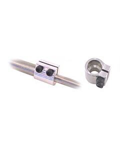 1/4" To 1/4" Clamping Shaft Coupler 