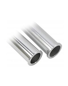 1" Flanged Aluminium Tubing 2.250" (2-1/4")