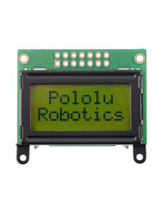 8x2 Character LCD - Black Bezel (Parallel Interface)