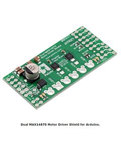 Dual MAX14870 Motor Driver Shield for Arduino